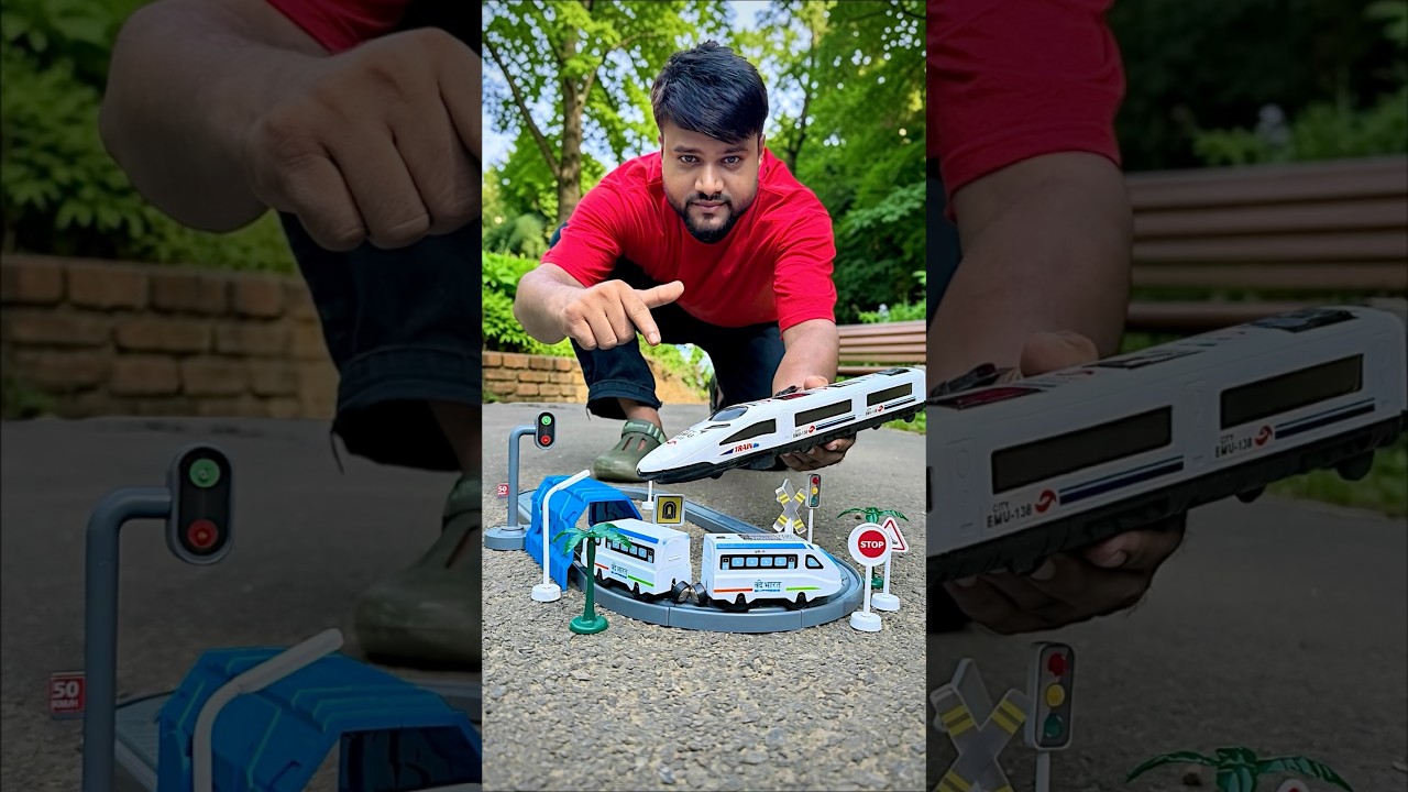 ATS Realistic Bande Bharat Rc Bullet Train Vs Smartcraft Electric Bullet Train