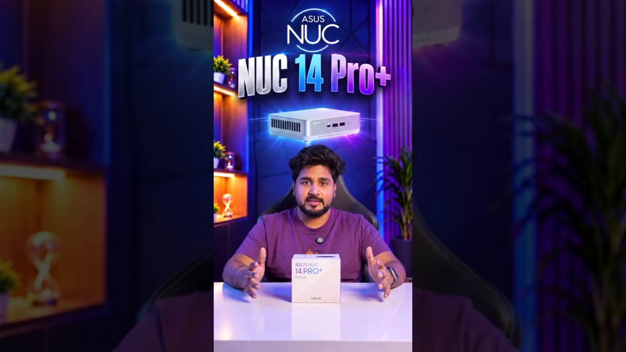 ASUS NUC 14 Pro+ Mini PC | Intel Core Ultra Performance in a Compact Design