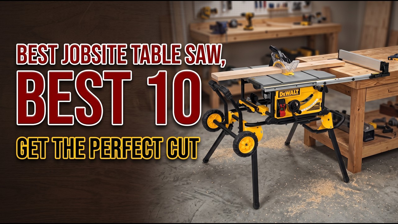 Best Jobsite Table Saw in 2026 🪚 Top 10 Portable & Cordless Picks!