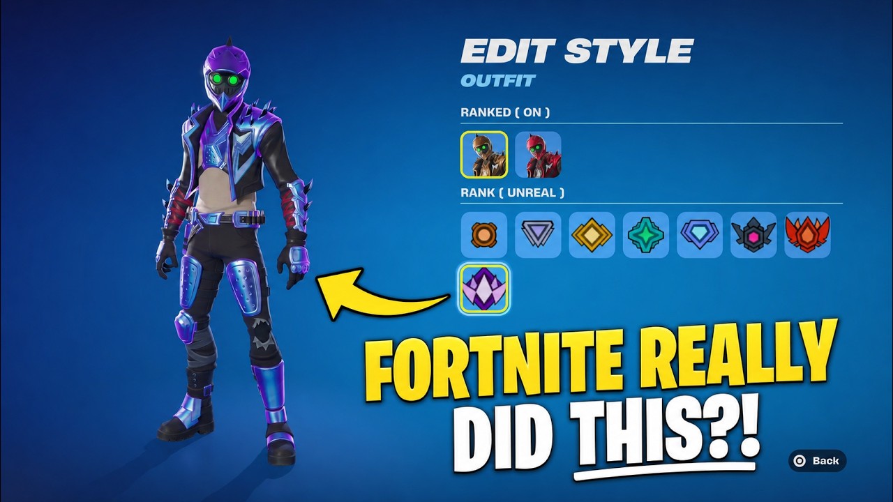 Fortnite Gave All Players UNREAL STYLES for All Ranked Cosmetics!!!