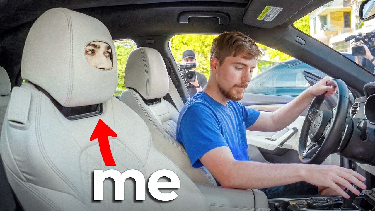 Secretly Hiding in a MrBeast YouTube Video
