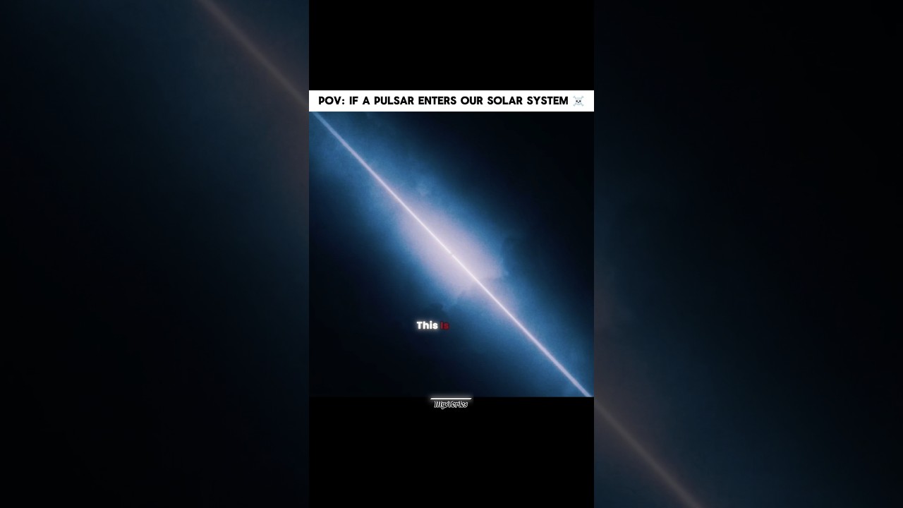 Sun vs Pulsar ☠️ #space #shorts #universe