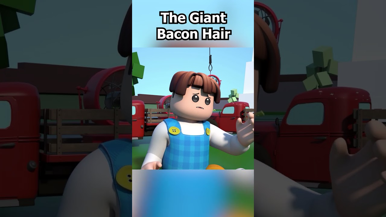 THE GIANT BACON HAIR #animation