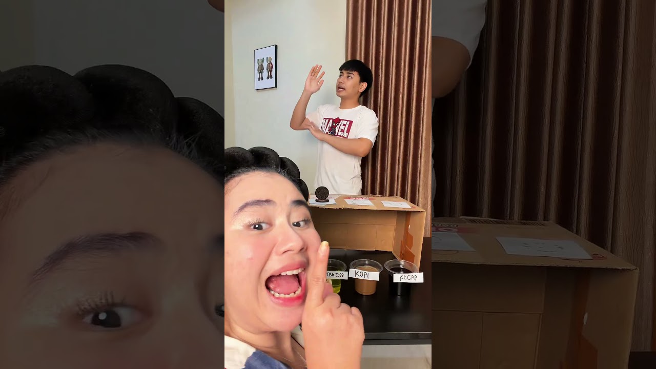 TIWI MAKAN OREO PAKE KEC4P😱⁉️ #mifftwills #challenge #couplecomedy #funny #relationship