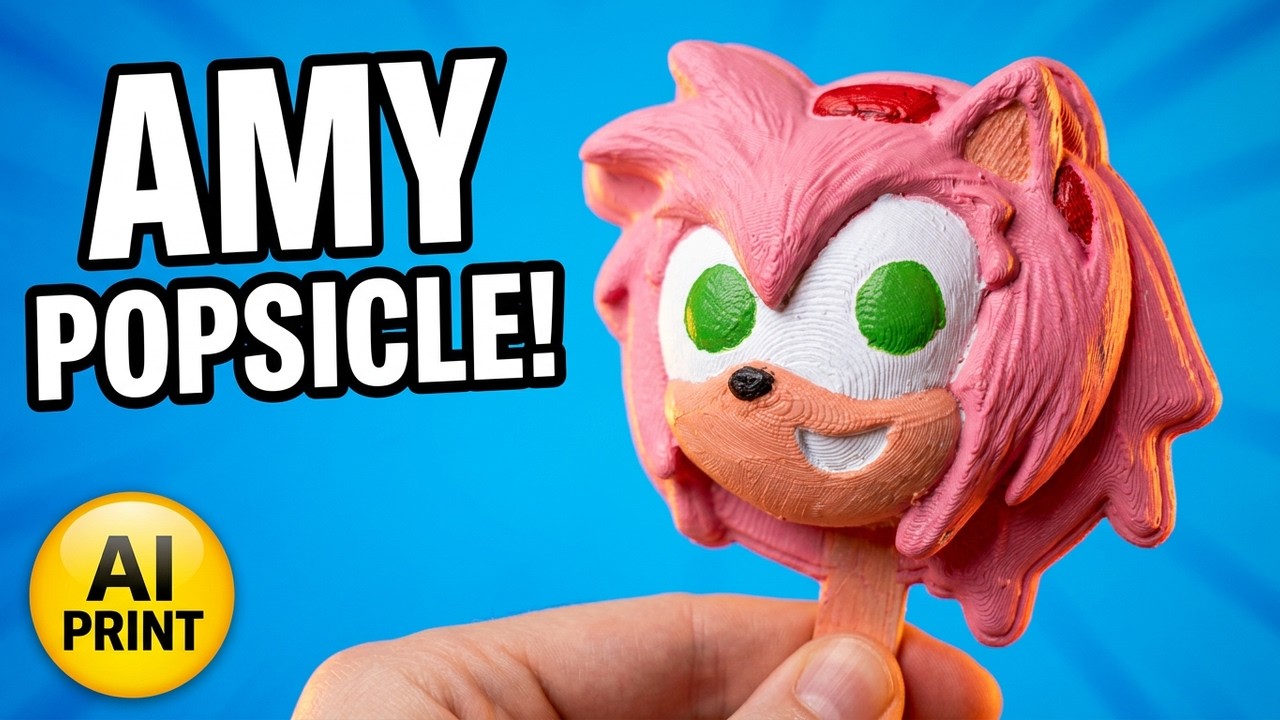 I Made an Amy Rose Popsicle - Sonic Movie 4 Concept