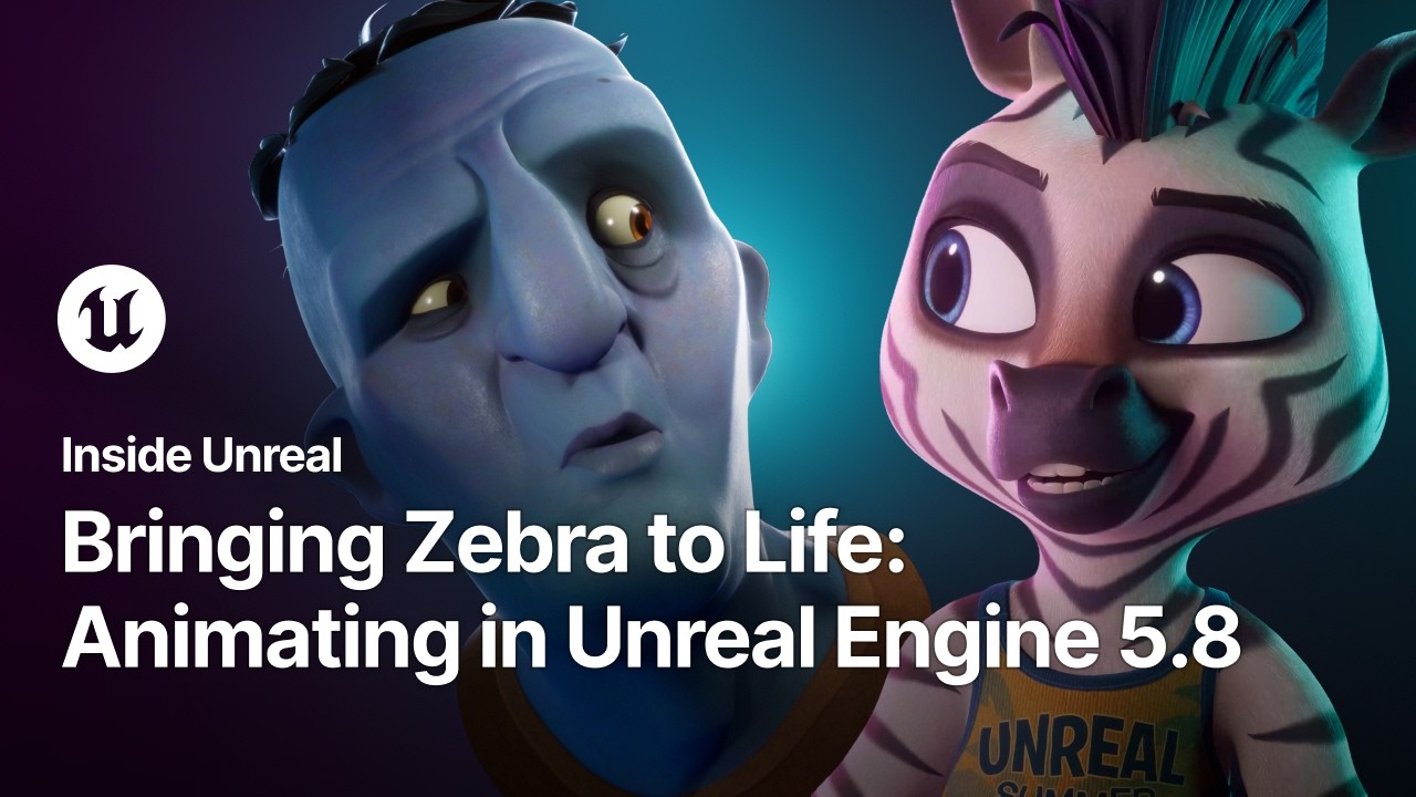 Bringing Zebra to Life: Animating in Unreal Engine 5.8 | Inside Unreal