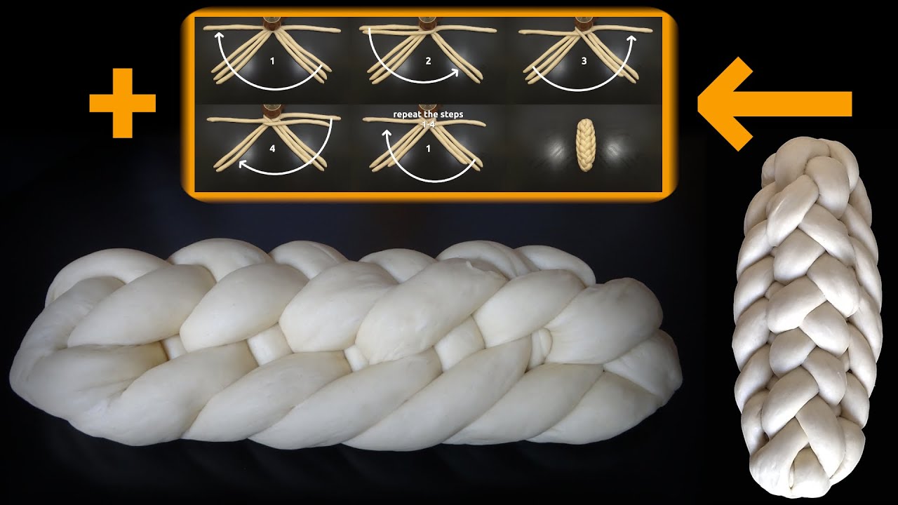Shaping Elevated Challah from Eight Strands Like an Expert + Image Guide