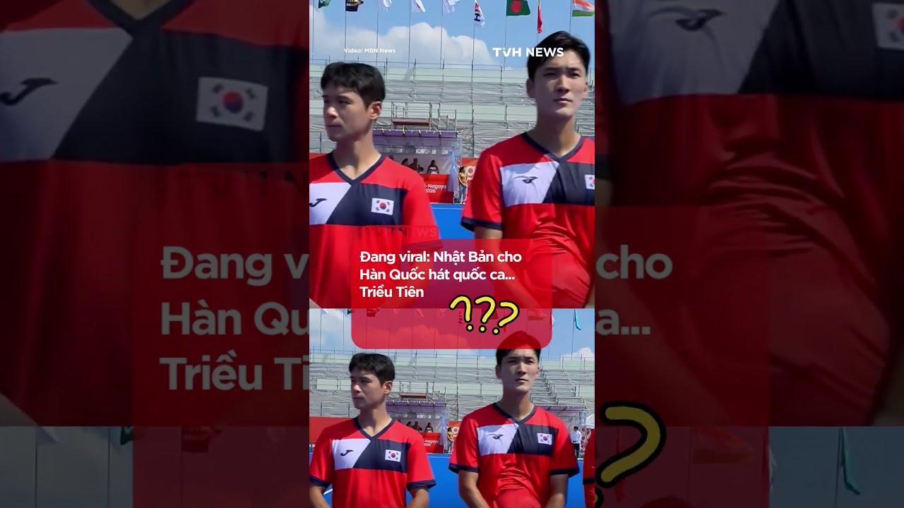 Đang viral: Nhật Bản cho Hàn Quốc hát quốc ca... Triều Tiên 😭🇰🇷🇰🇵