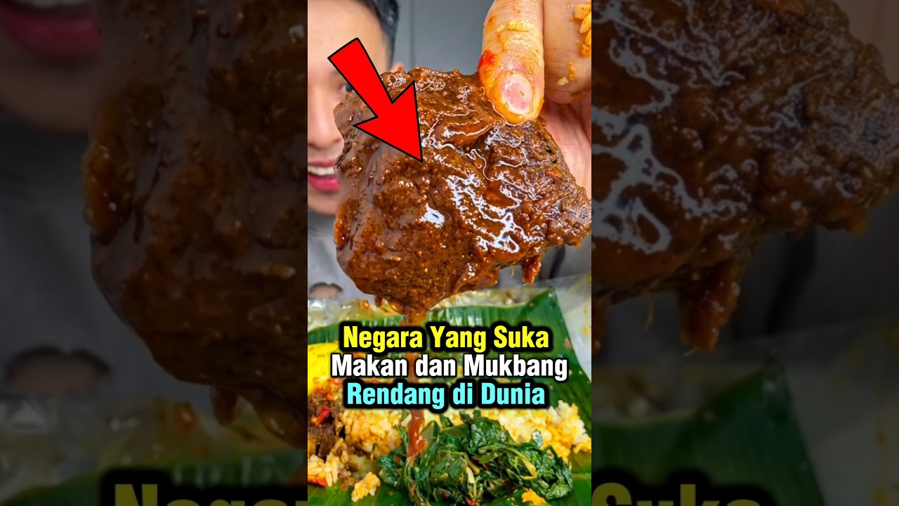 Negara Yang Suka Mukbang dan Makan Rendang dan Sate Terbesar di Dunia ⁉️😱