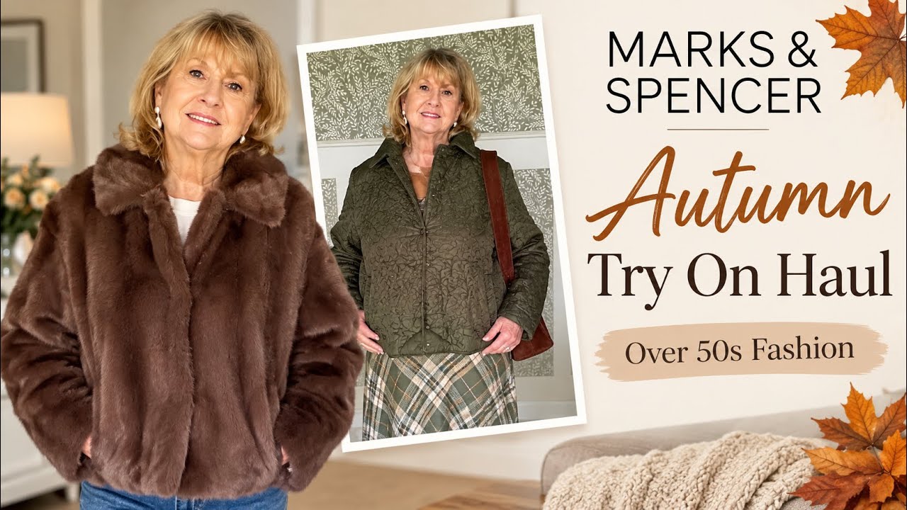 Marks & Spencer Autumn Try On Haul 🍂 | Fabulous Fashion for Over 50s 