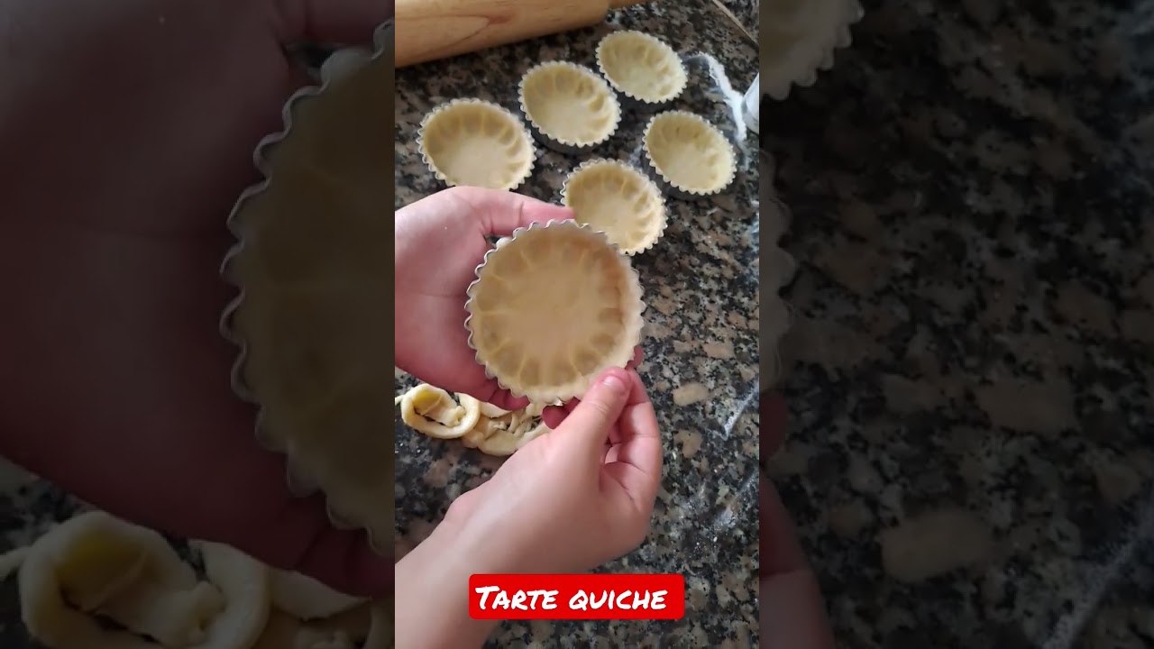 Tarte quiche طارت كييش #شهيوات #كيش #tarte