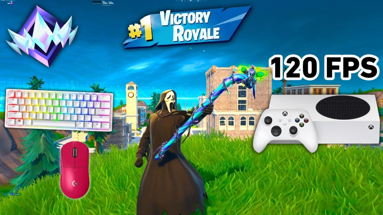 Fortnite Unreal Ranked Reload On Xbox Series S | Keyboard & Mouse Gameplay | 120 FPS | 4K