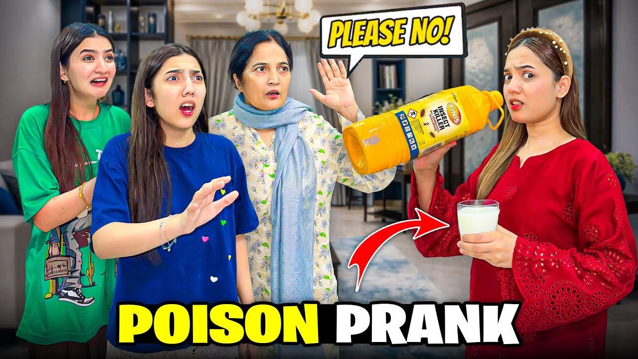 Poison Prank with My Family🤮😰|Dar Sy Bura Haal Hogia😡😱|Special Curry Pakora Recipe 🥰♥️|Sistrology 