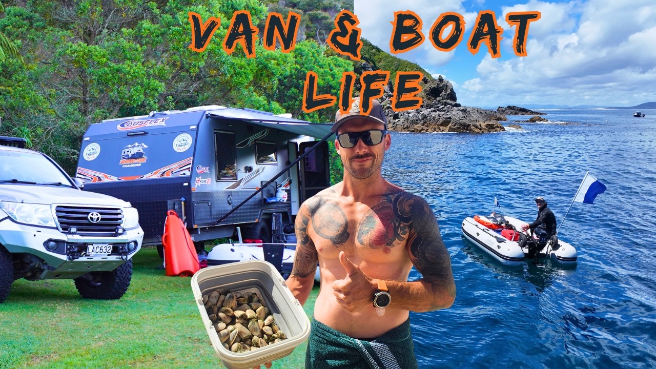 Living Off the Land in the Far North - Van Life Catch & Cook