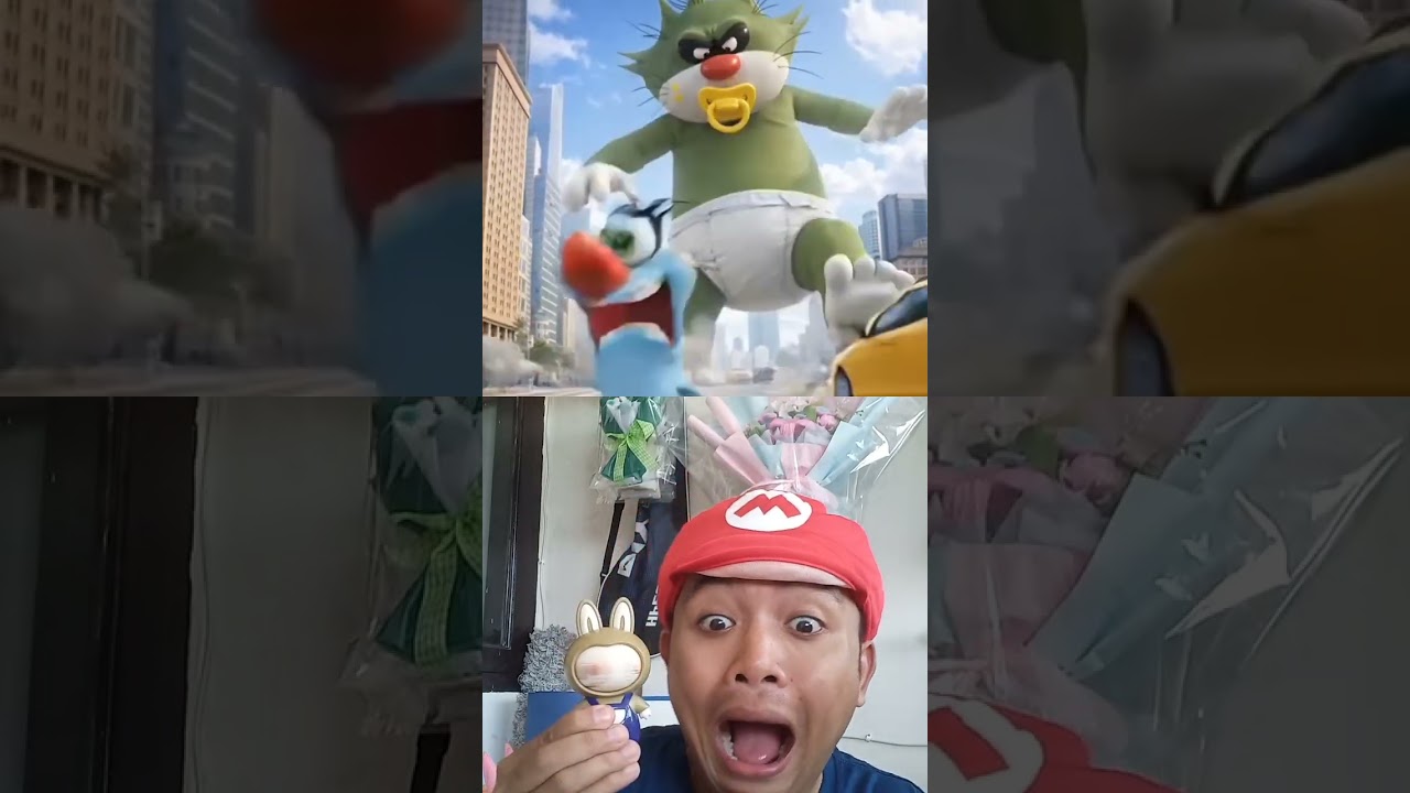 Funko pop Oggy and the Cockroaches iyf5 #oggy #funny #cute