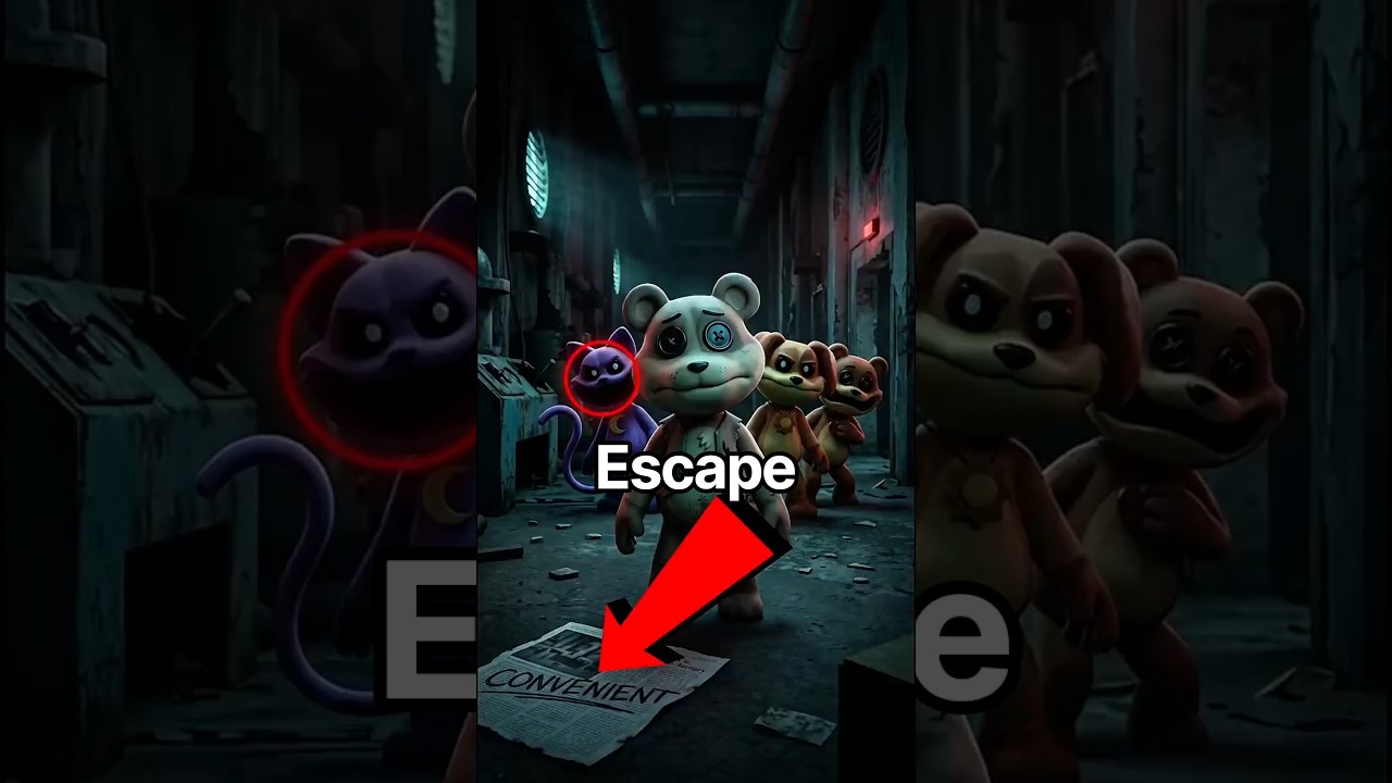 Who are we REALLY playing as in Escape from Playtime? #shorts #poppyplaytime
