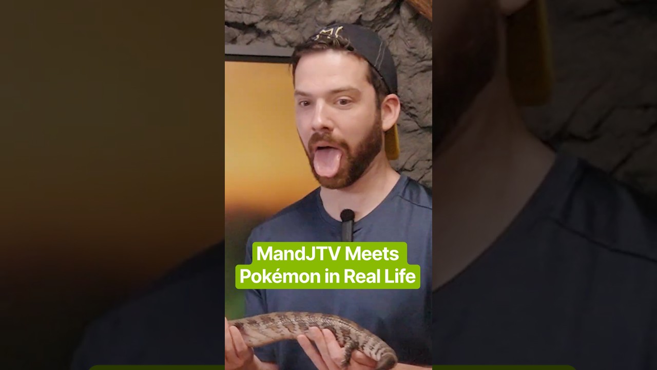 MandJTV Meets Pokémon in Real Life @AlveusSanctuary​