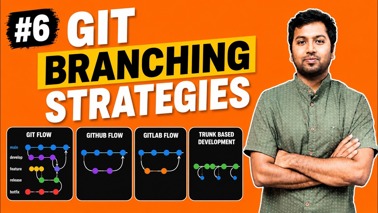 Git different Branching Strategies | Git flow, Github flow, GitLab flow and Trunk-based Strategy
