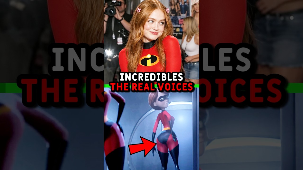 This Is How The Incredibles 2 Was Actually Voiced! 😳🎙️