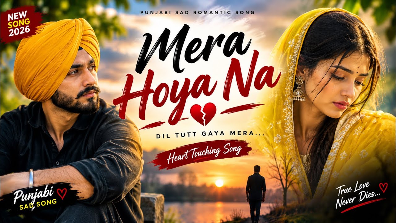 Mera Hoya Na 💔 | New Punjabi Sad Song 2026 | Heart Touching Love Story | Sad Romantic Song