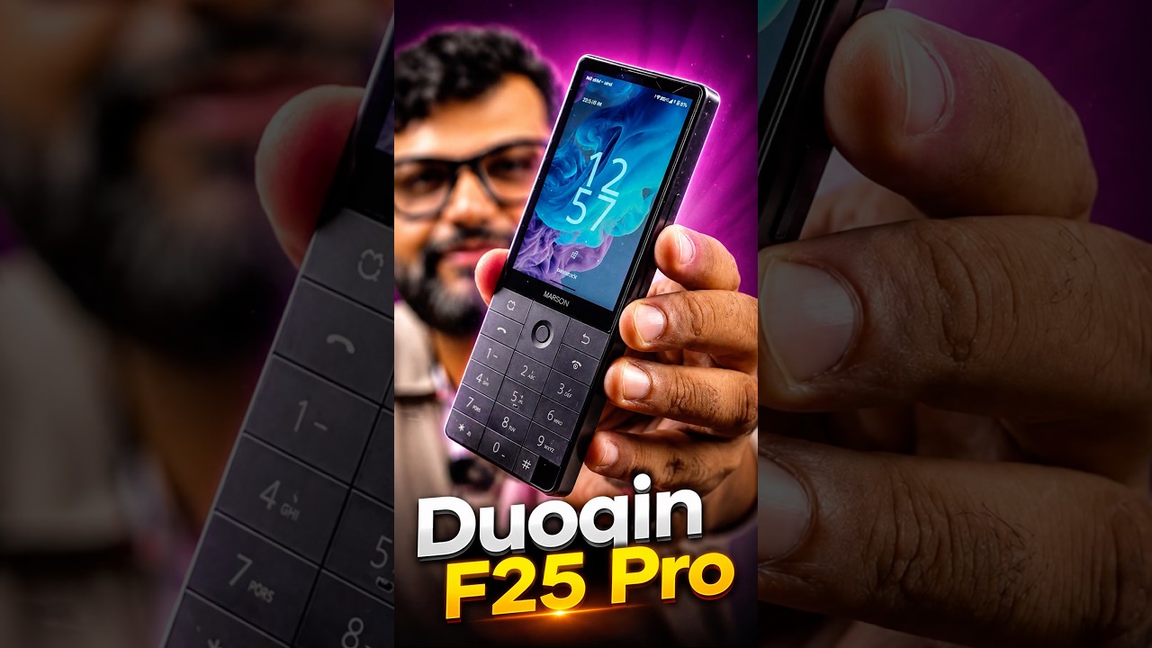 Android Keypad Phone in 2026 😳 Duoqin F25 Pro Review #DuoqinF25Pro  #androidkeypadphone #keypadphone