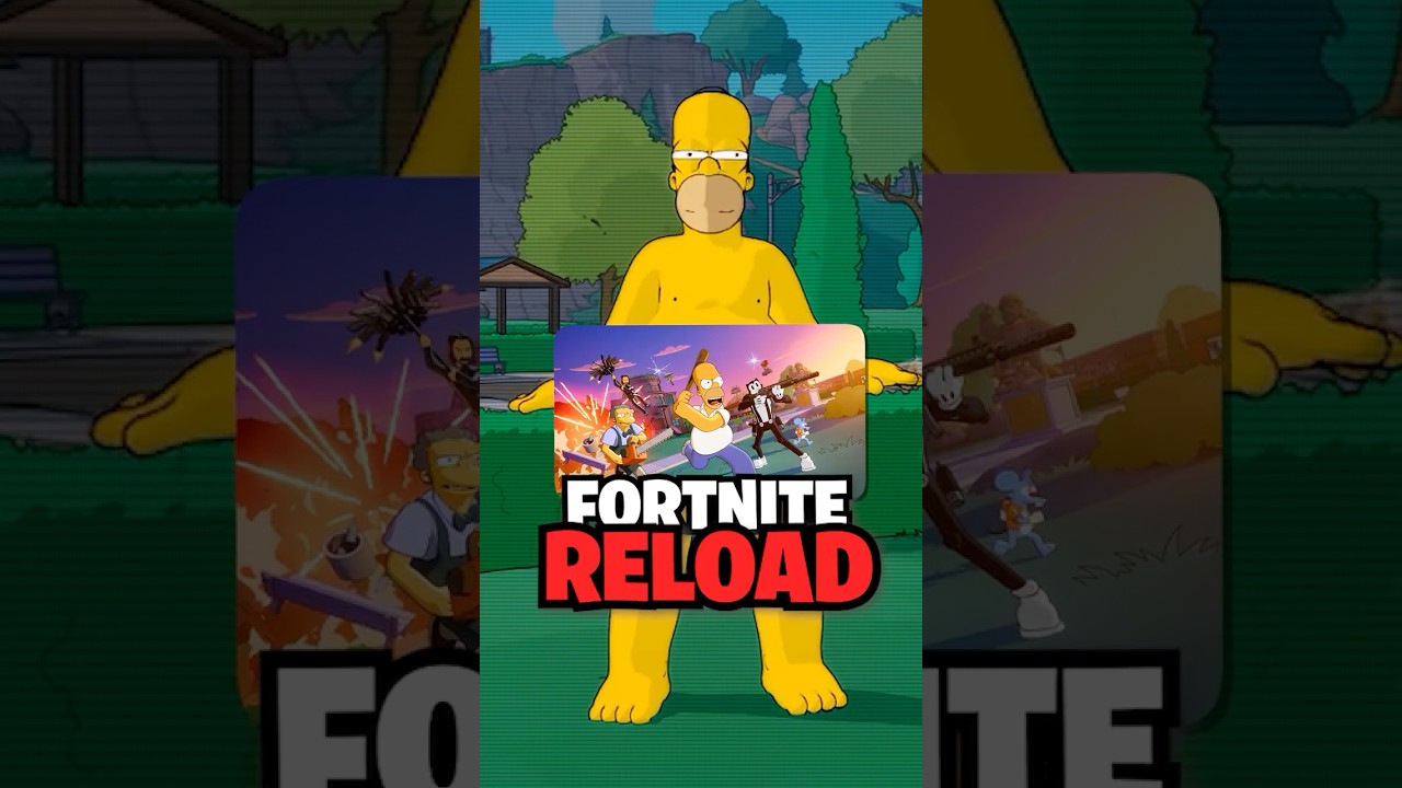 Nutze NIEMALS Homer Simpsons in Fortnite RELOAD..😱