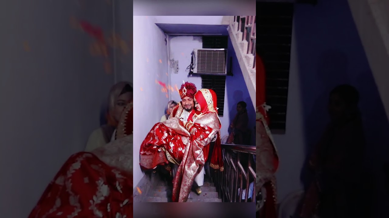 নতুন জীবন 😘#brideentry #moments #weddingentry #wedding  l Cinematography by Rahat Khan l Bangladesh
