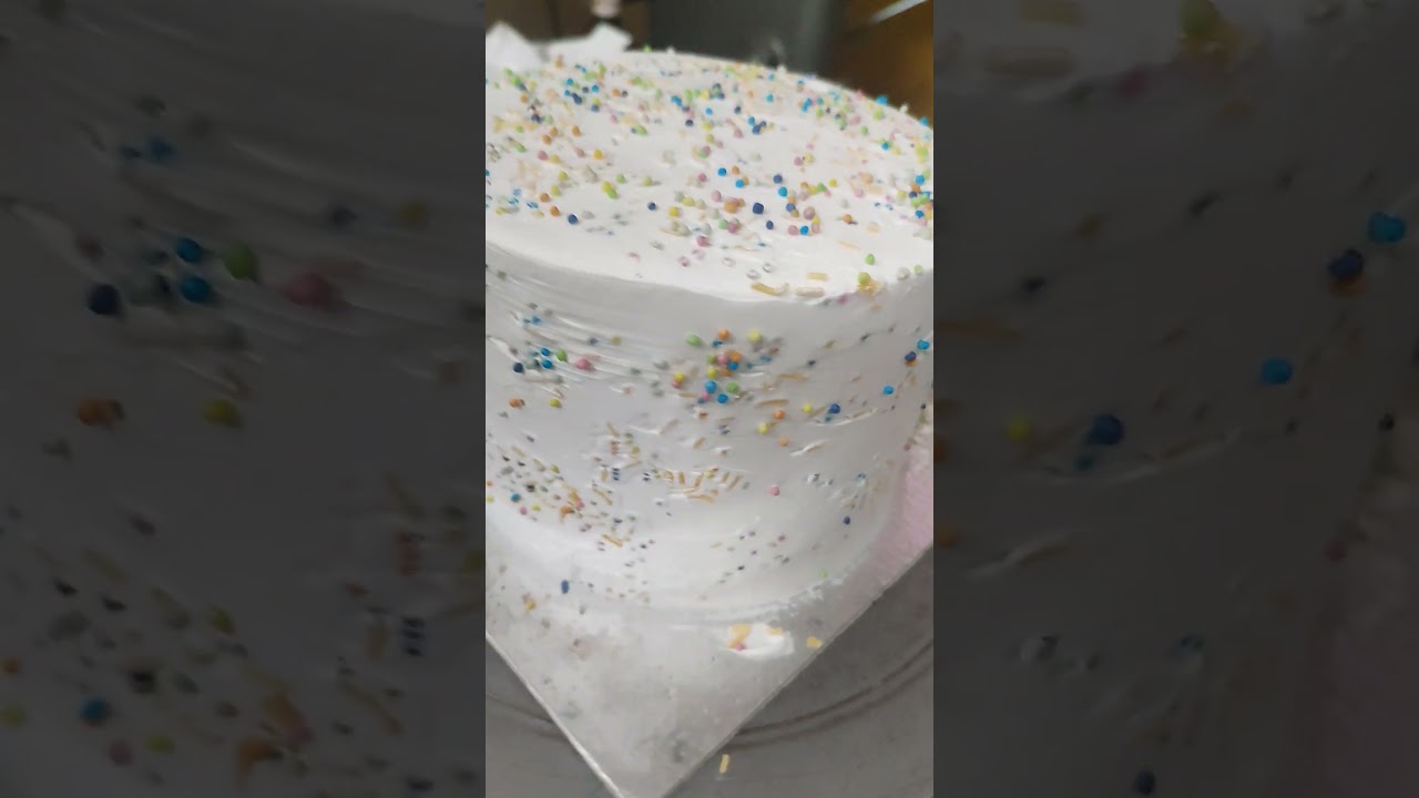 Go Deh Down X Rainbow cake | Rainbow cake customised video #cake