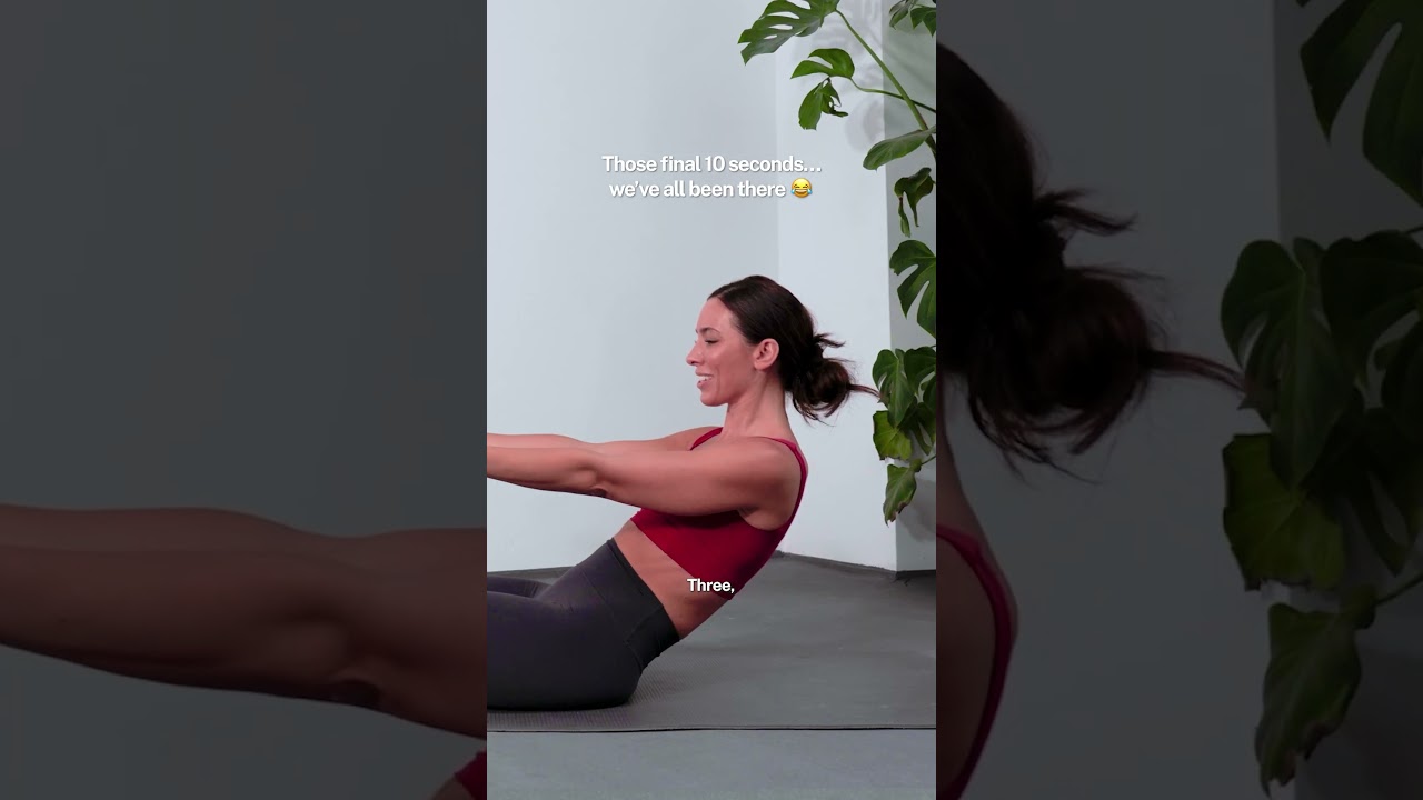 10 Seconds That Feel Like 10 Years 😅 Come Check the Full Workout #pilates #absworkout @LillySabri