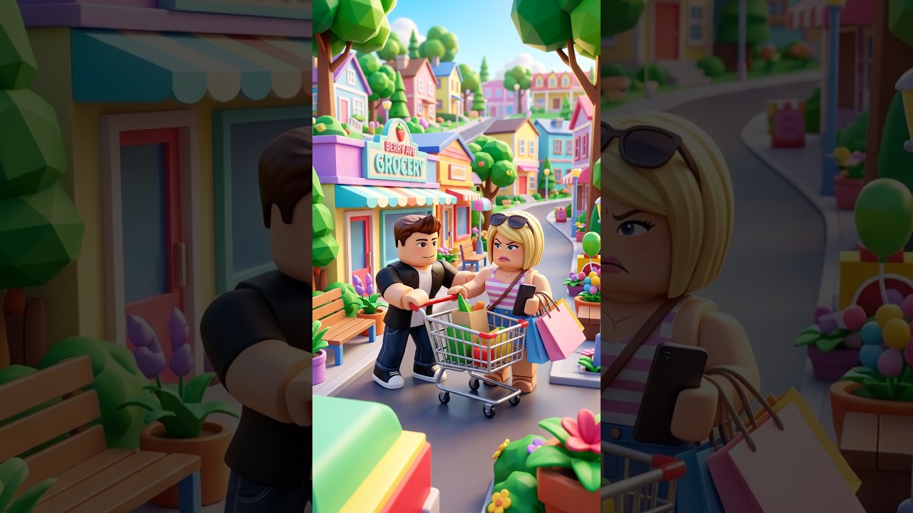 Karen necesitó mi ayuda #roblox #brookhaven #berryavenue