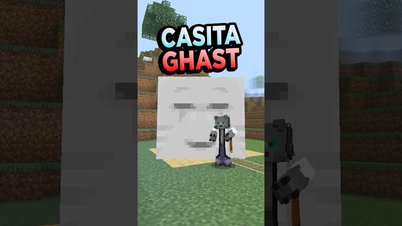 una GHAST CASA en Minecraft