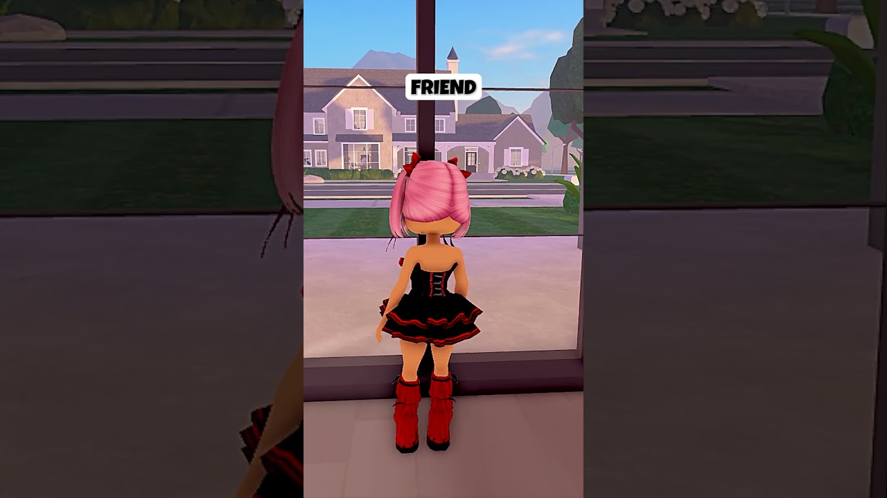 I was born a vampire, but I want to be human 🌺💥 #roblox #berryavenue #brookhaven