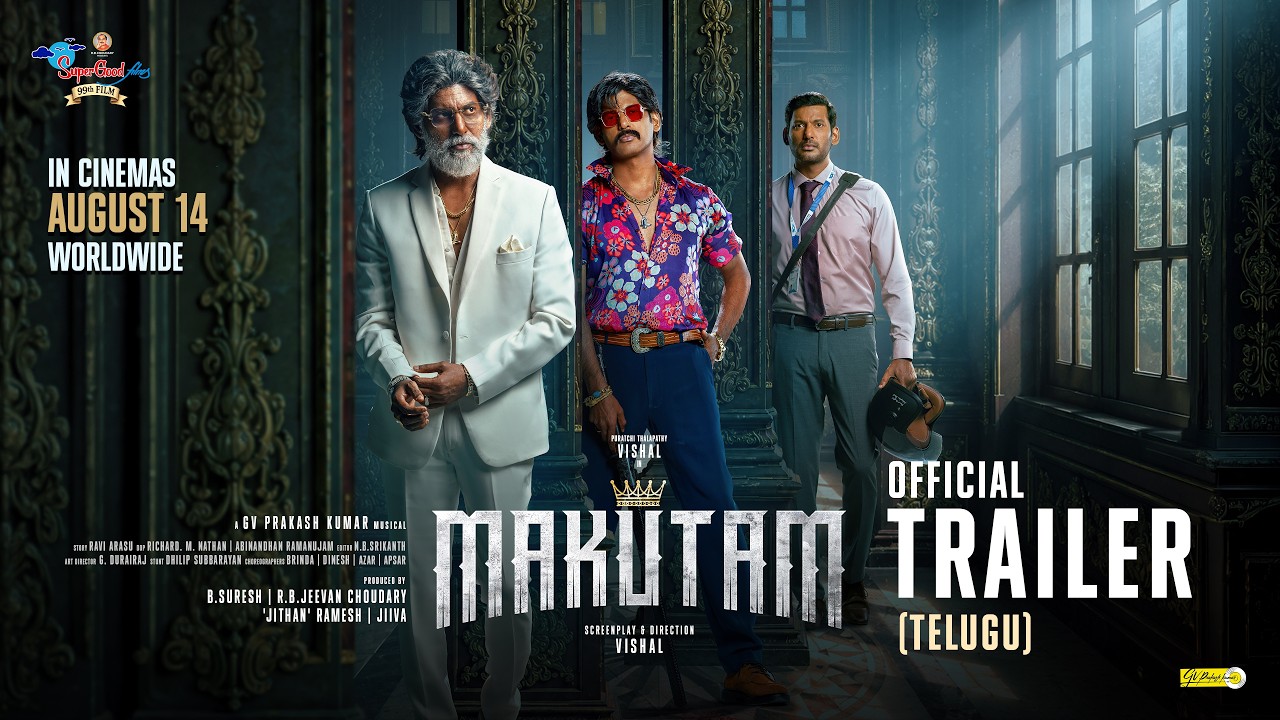 Makutam (Telugu) Trailer | Vishal | GV Prakash | Anjali | Dushara | Super Good Films