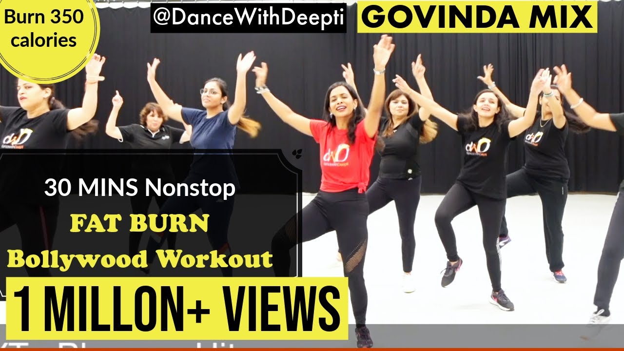 DWD117 | GOVINDA Mix | 30mins Daily - Beginner Bollywood Dance Workout | #dancewithdeepti