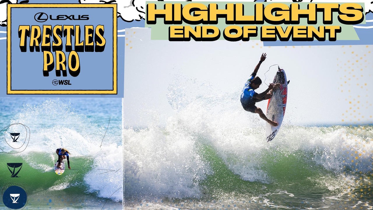Highlights: Lexus Trestles Pro 2026 - End of Event