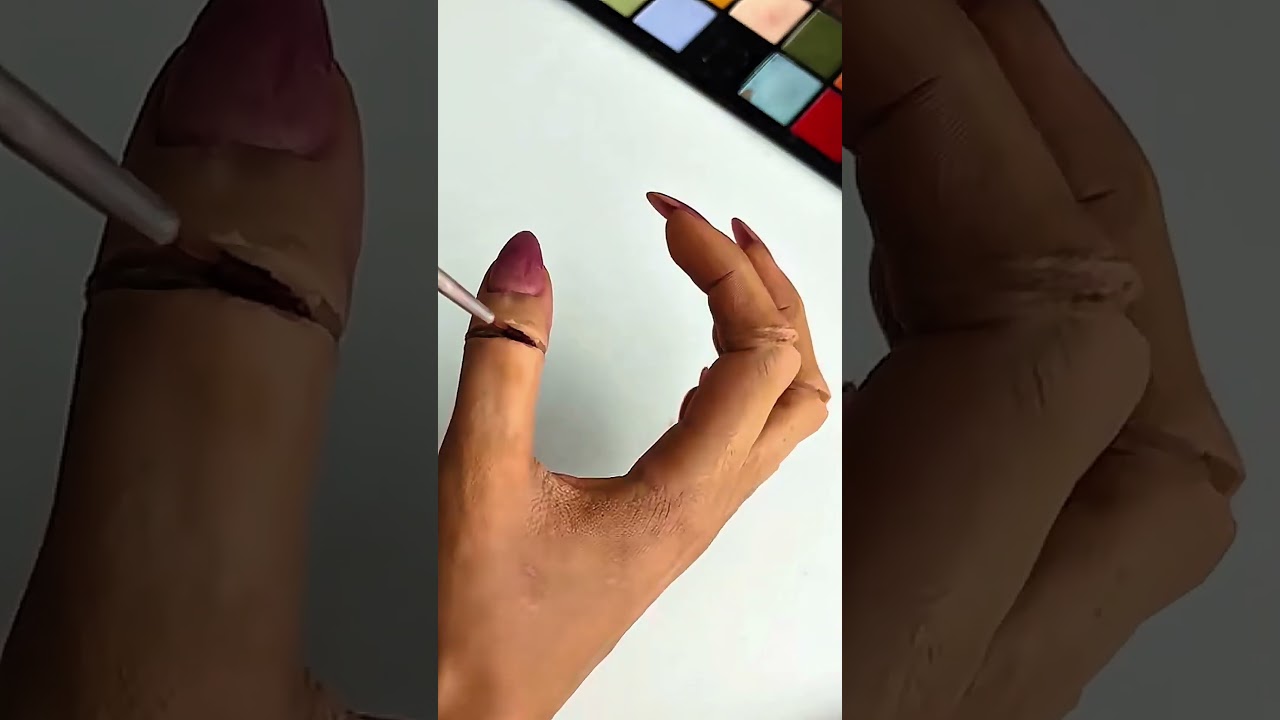 sfx makeup hand / REAL OR FAKE?! 😱 #HorrorMakeup #MakeupIllusion #SFXGore #HalloweenMakeup