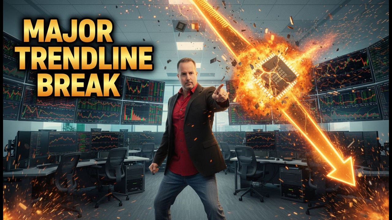 Major Trendlines Break, Semiconductor Trade Implodes, Institutions Got You! Here's The Target