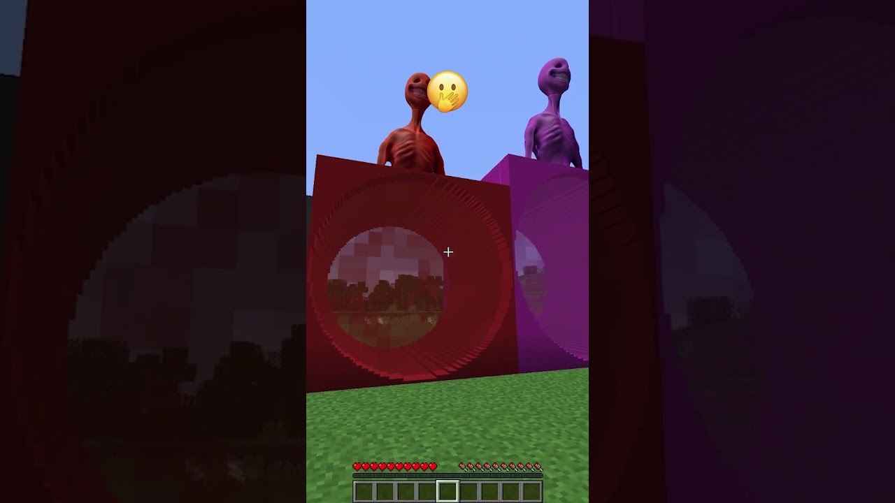Watching Out Veritied Portals vs Color Grades Emoji Reaction #shorts #meme #minecraft