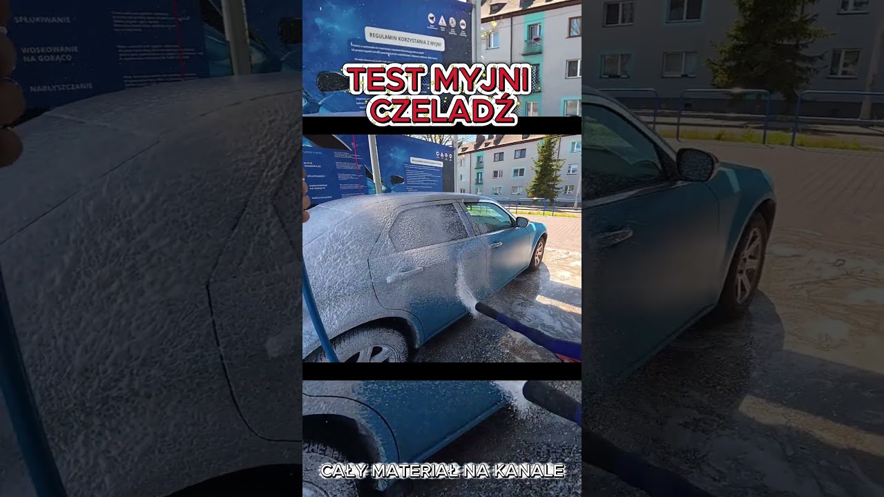 Myjnia samochodowa CZELADŹ– gdzie najlepiej umyć auto? #test #motoryzacja #recenzja #myjnia