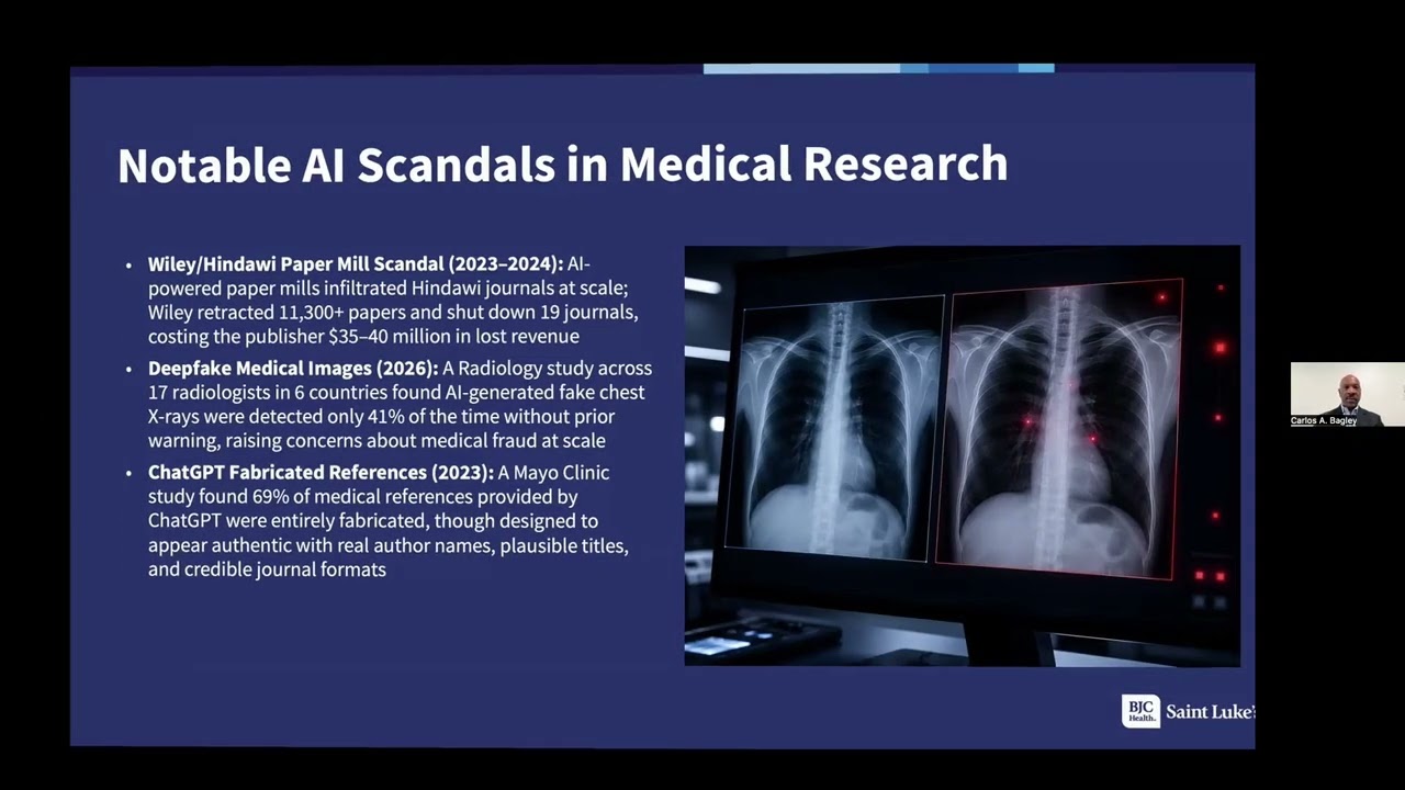 Prof Carlos A. Bagley------AI in Spine Data & Research: Value, Ethics, and Overuse