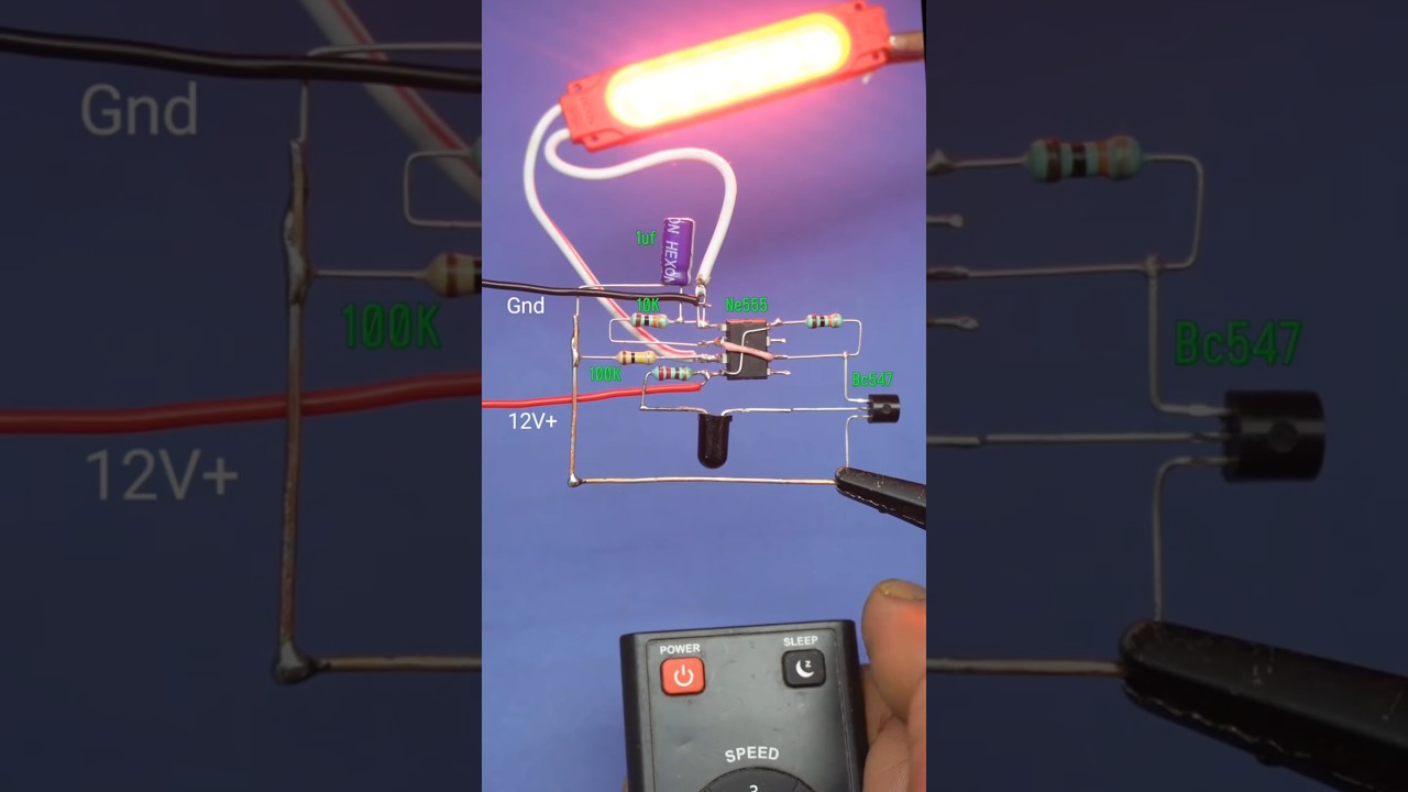Amazing IR Remote ON/OFF Circuit Using NE555 🤯 | No Arduino | DIY Electronics