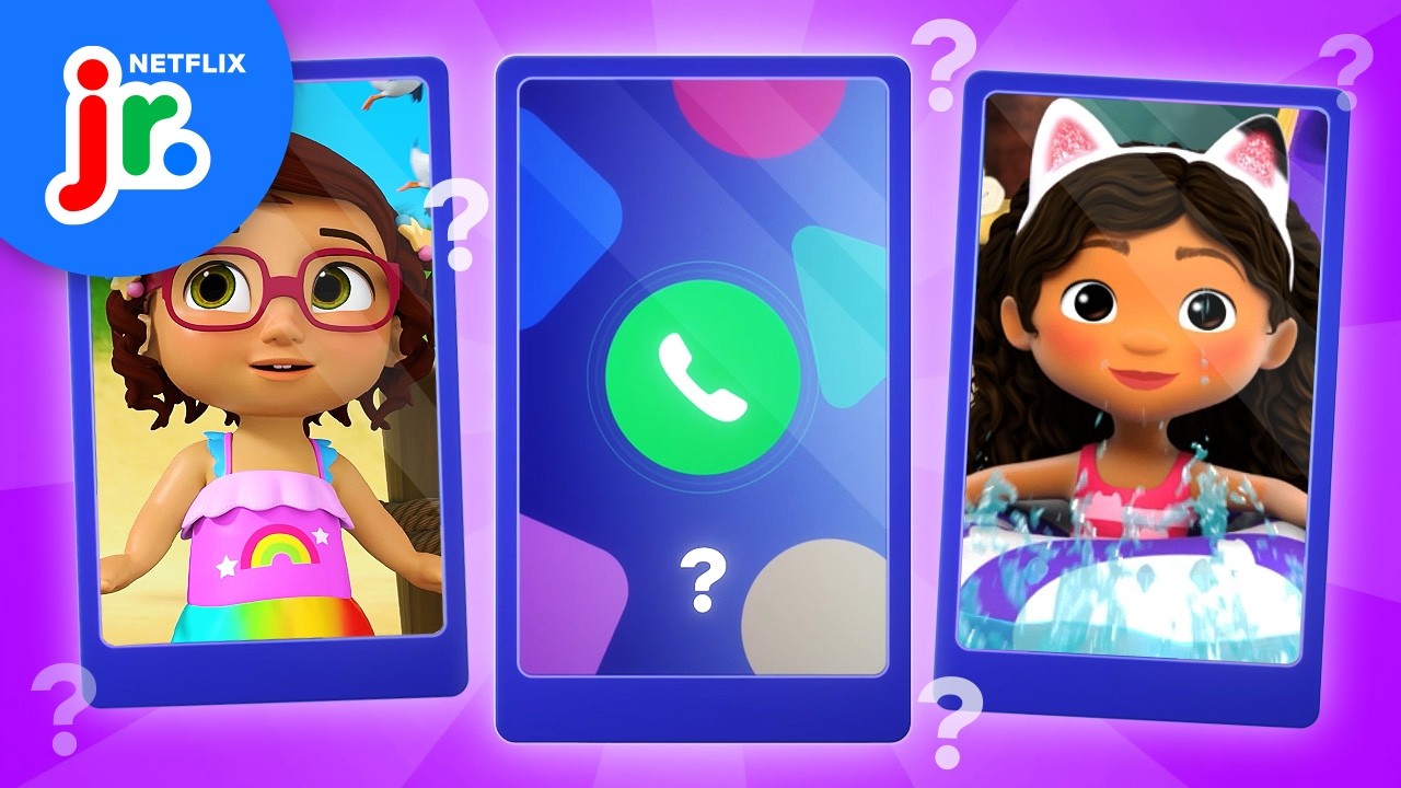 Who's Calling? 📞 The Creature Cases, Gabby's Dollhouse, CoComelon Lane & MORE! | Netflix Jr