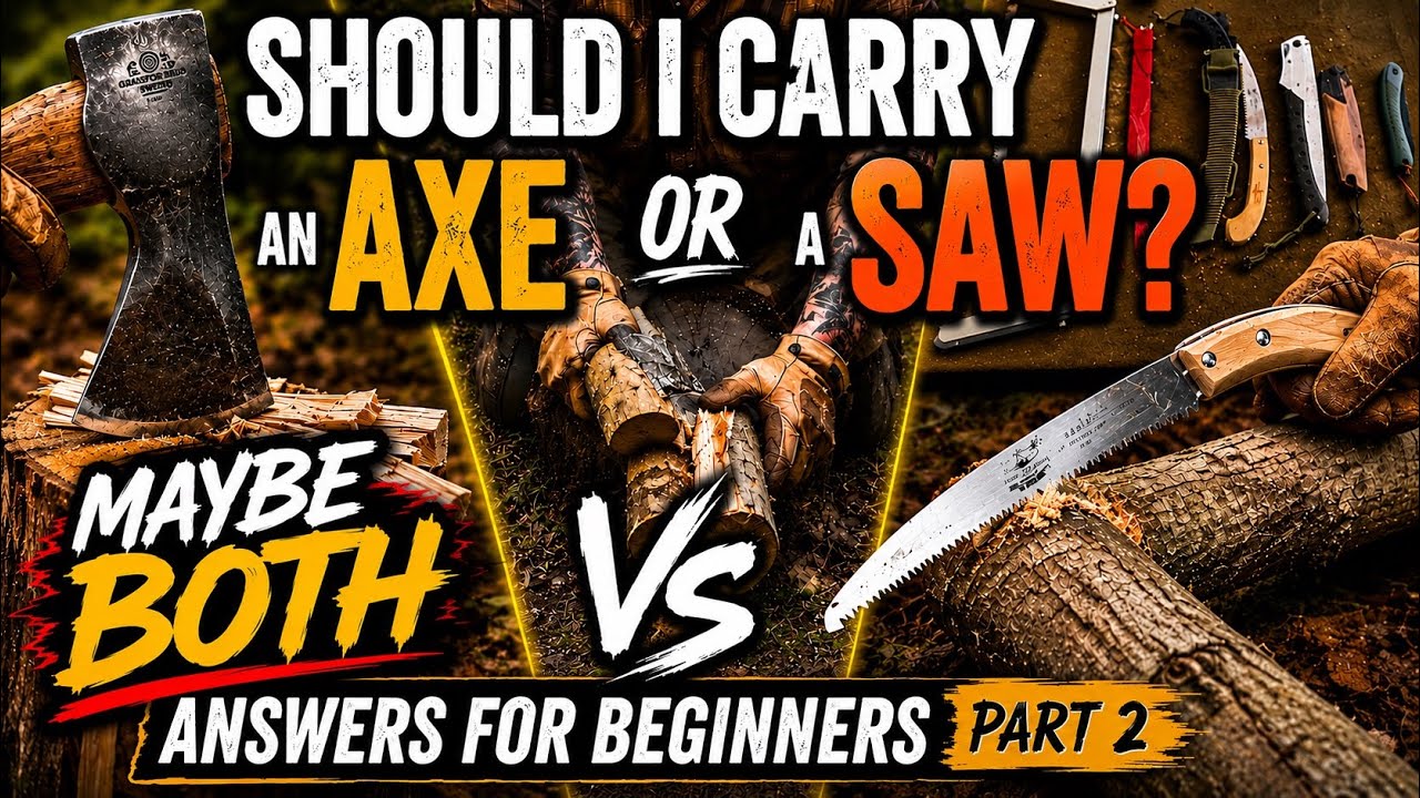 Should You Carry an Axe, a Saw… or Both? (Part 2)
