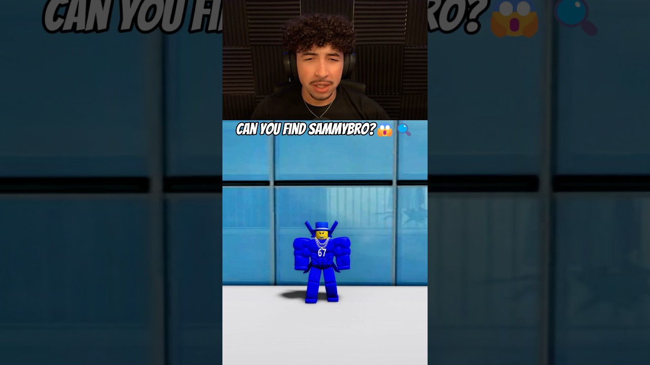 CAN YOU FIND SAMMYBRO?😱🔍 #roblox #stealabrainrot