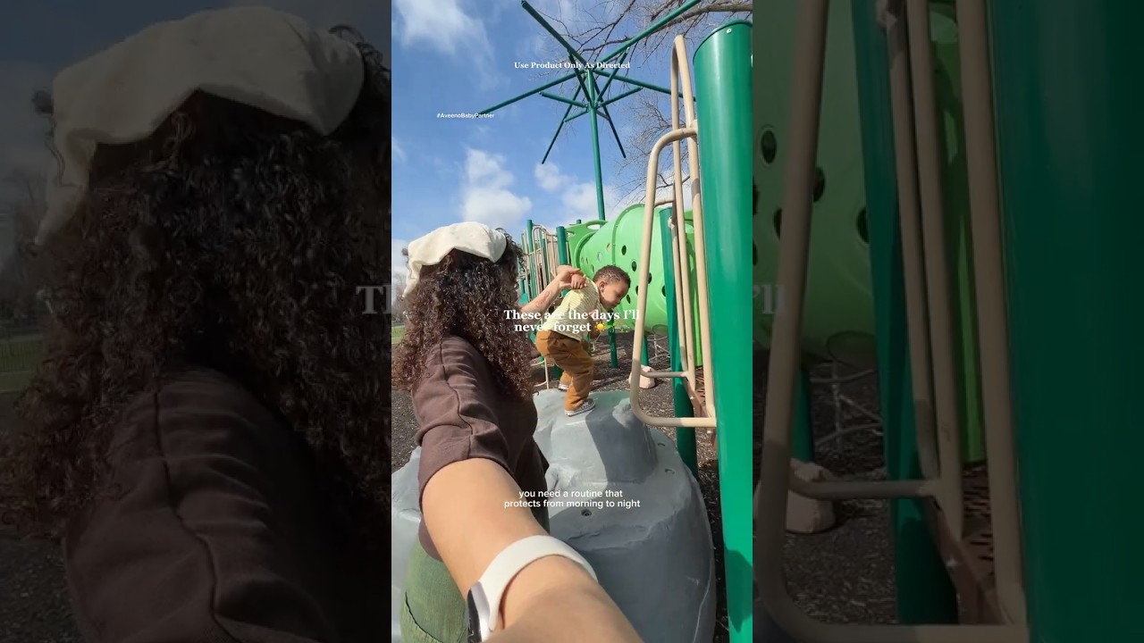 Pov: Park Days With My Toddlers ☀️🛝🐢🌱 #AveenoBabyPartner