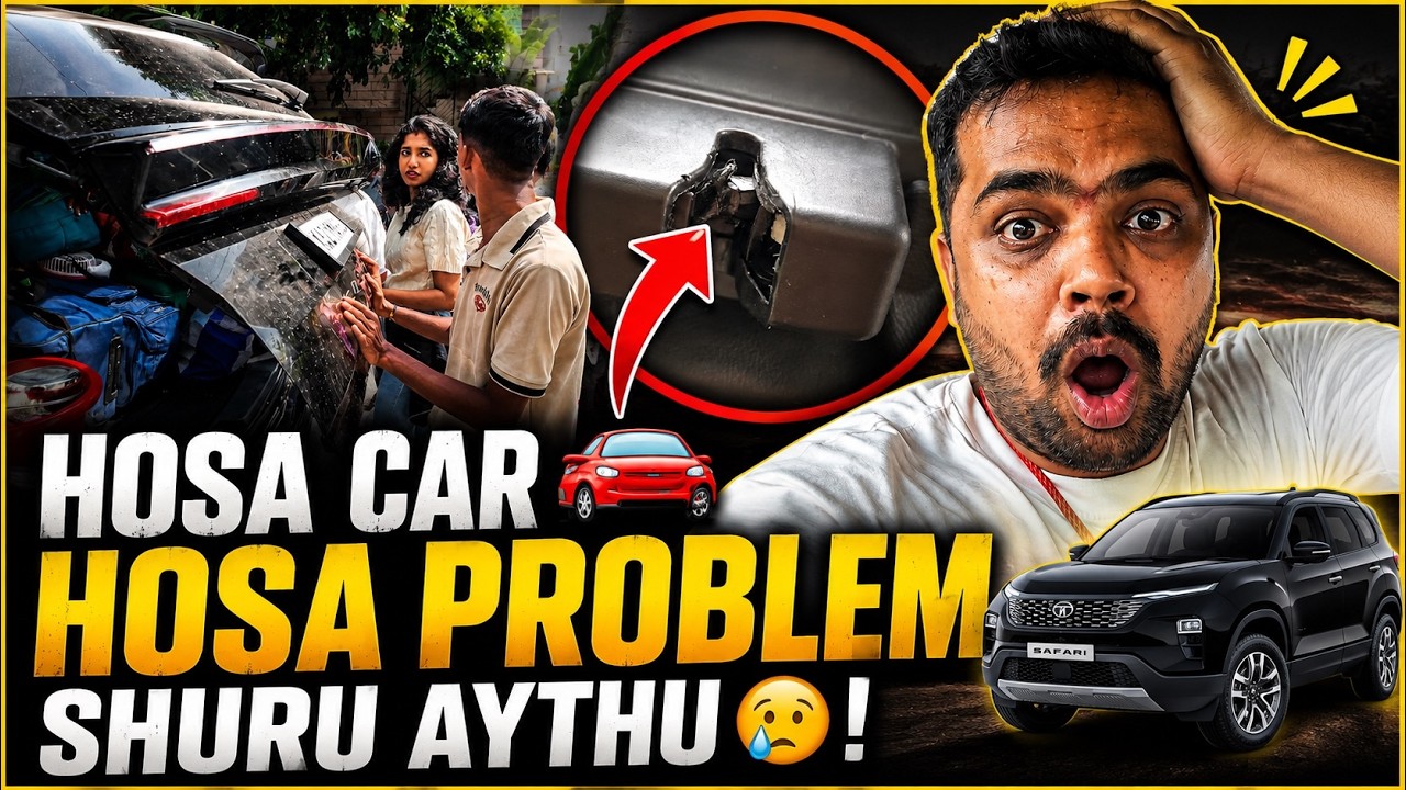 Unexpected Problem with Our New Tata Safari! 🚗💥 Bangalore to Kadur | Jodi No.1 Season 3 Vlog