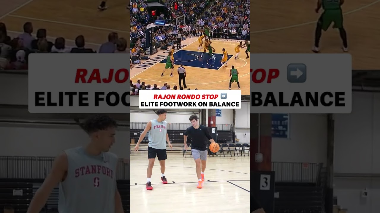 Rajon Rondo mastered this stride stop in the paint and it worked so well for a few reasons:
