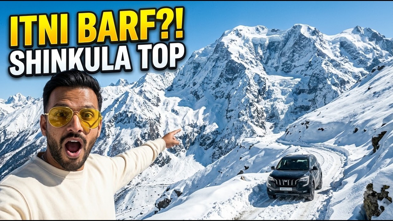 Sissu Se Shinkula Top Tak XUV700 Mein! ❄️ Extreme Snow Adventure | Day 2