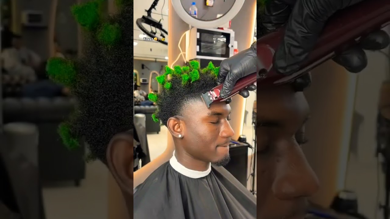 Mastering the Cut: Step-by-Step Hair Styling Tutorial."​"Fresh#barberlove