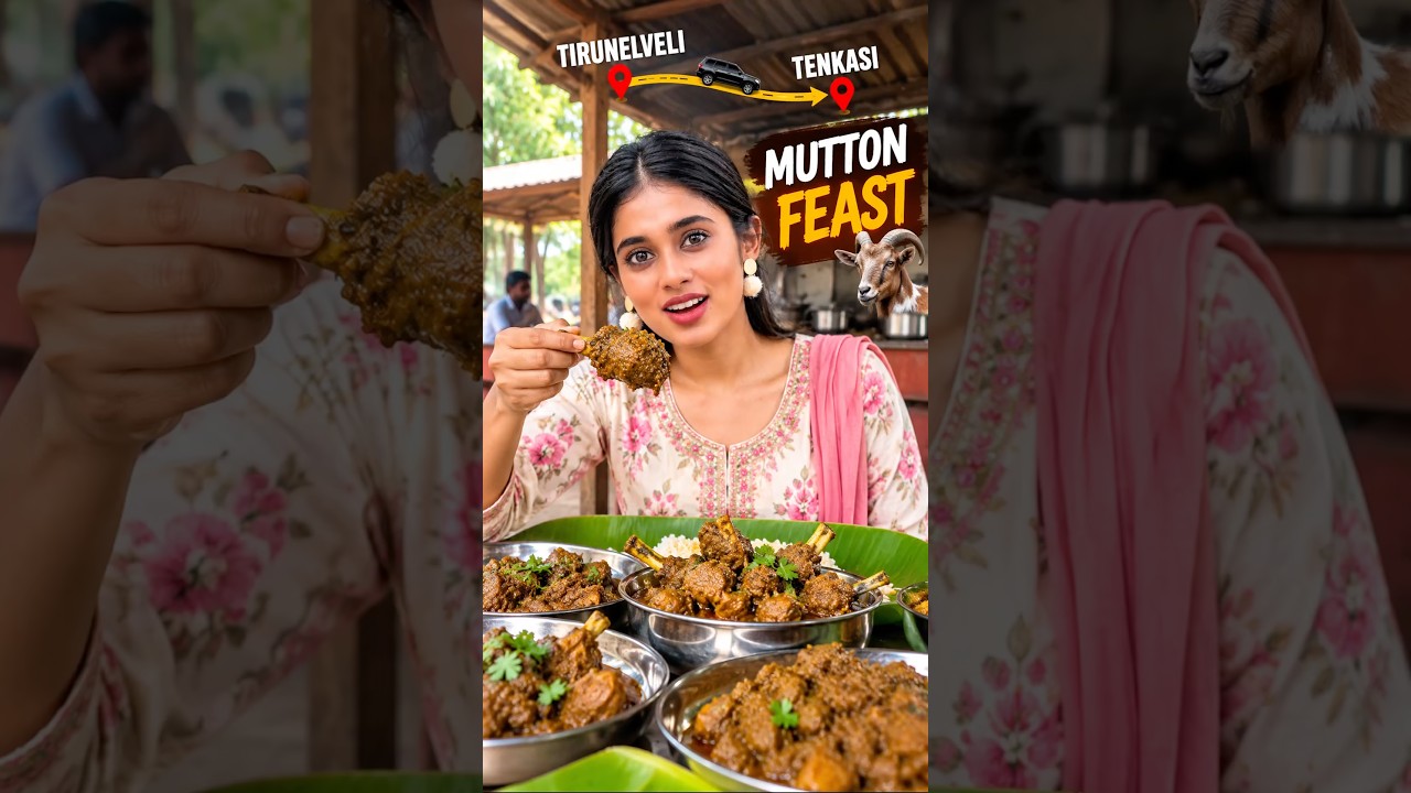 Tirunelveli to Tenkasi Just for Aattu Kari?! This Feast Hits Different!